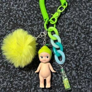Sonny Angel pear keychain/bagcharm